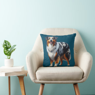 Australian Shepherd Dog Cushion