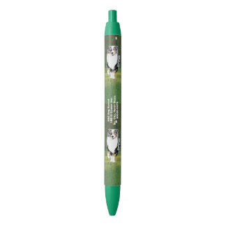 Australian Shepherd Dog custom black ink pen