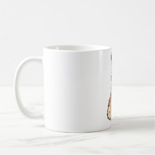 Australian shepherd dog Delight � Cute Animal Art Coffee Mug