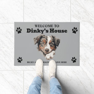 Australian Shepherd Dog Doormat