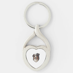 Australian shepherd Dog   Key Ring