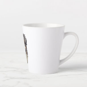 Australian shepherd Dog   Latte Mug