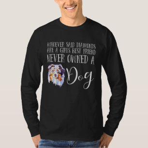 Australian Shepherd Dog Love Miniature Love My Au T-Shirt