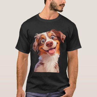 Australian Shepherd Dog Lover Aussie Owner Walker  T-Shirt