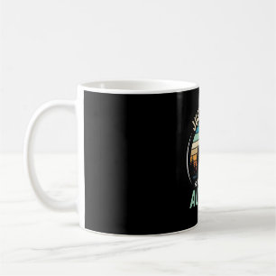 Australian Shepherd Dog Lover Retro Sunset Aussies Coffee Mug