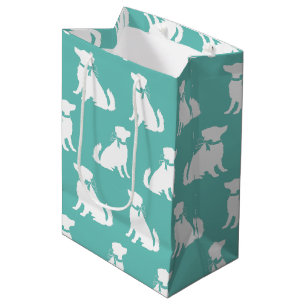 Australian Shepherd Dog Puppy Medium Gift Bag