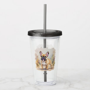 Australian Shepherd Dog Red Merle Aussie Acrylic Tumbler