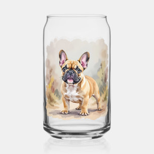 Australian Shepherd Dog Red Merle Aussie Can Glass