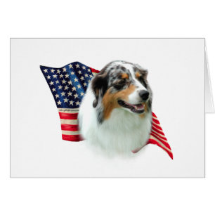 Australian Shepherd Flag