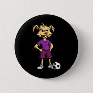 Australian Shepherd Footll _3 6 Cm Round Badge