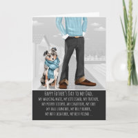 Australian Shepherd from the Dog Father's Day