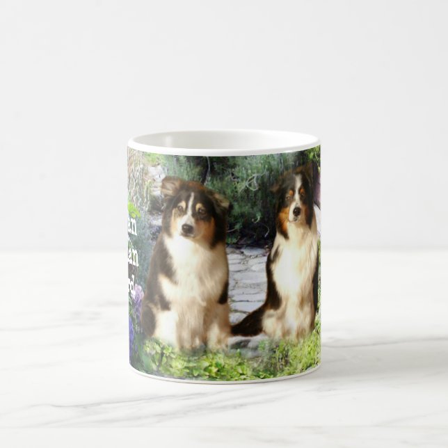 Australian Shepherd Garden Mug (Center)