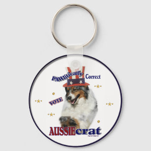 Australian Shepherd Gifts Key Ring