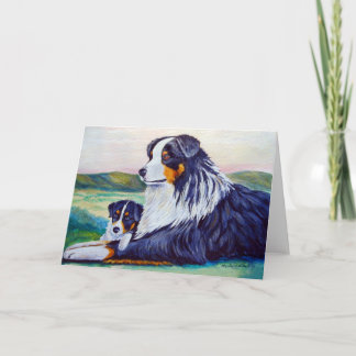 Australian Shepherd Greeting Cards