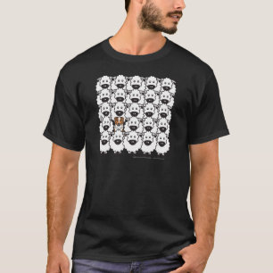 Australian Shepherd in the Sheep T-Shirt