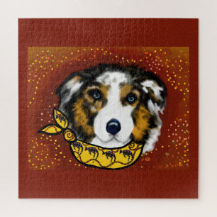 AUSTRALIAN SHEPHERD      JIGSAW PUZZLE