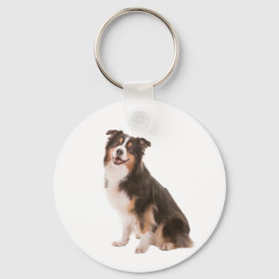 Australian Shepherd Key Ring