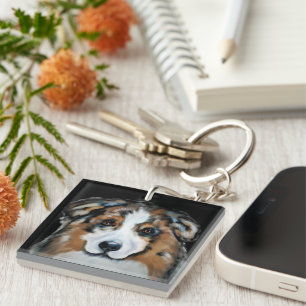Australian Shepherd   Key Ring