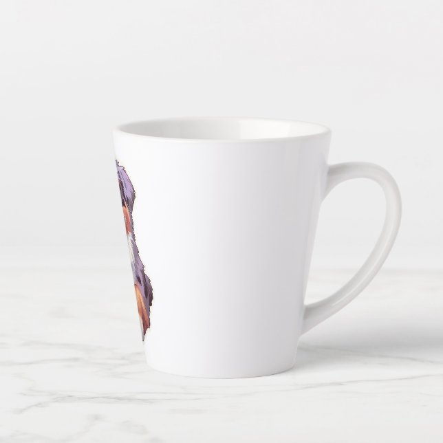 Australian Shepherd    Latte Mug (Right)