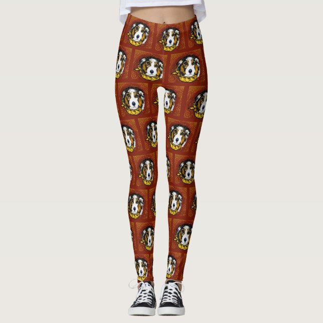AUSTRALIAN SHEPHERD     LEGGINGS (Front)