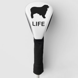 australian shepherd life golf head cover