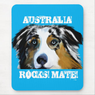 AUSTRALIAN SHEPHERD  MOUSE PAD