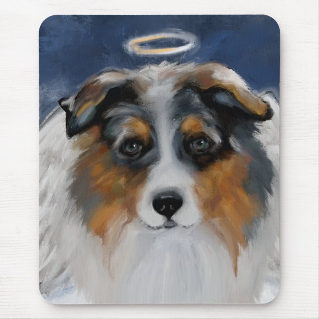 Australian Shepherd Mouse Pad (Front)