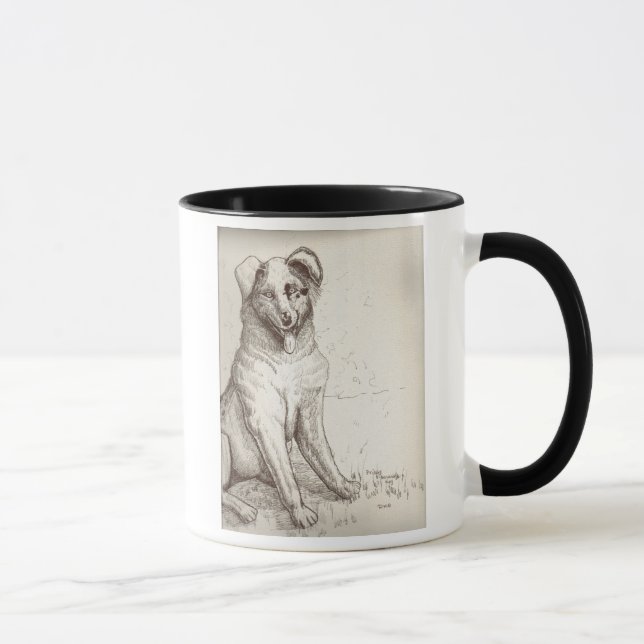 Australian Shepherd Mug (Right)