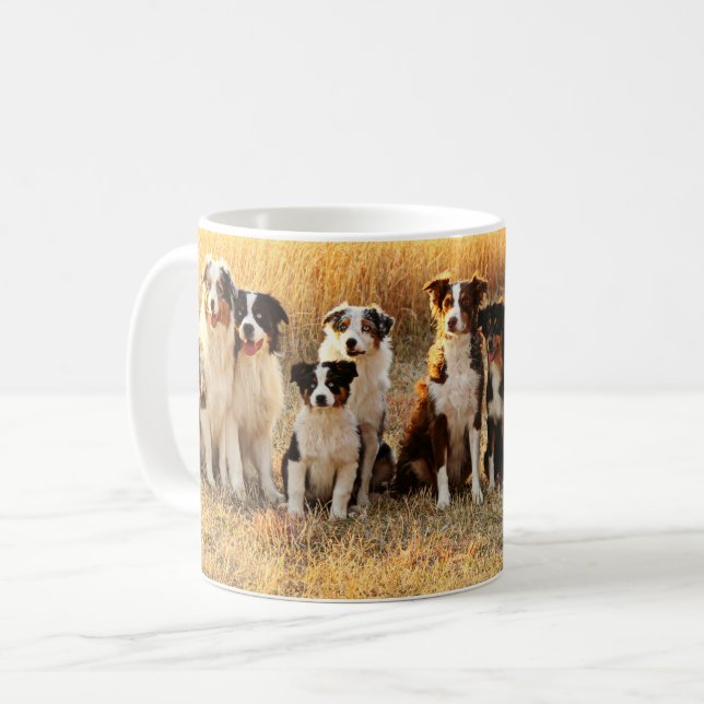 Australian Shepherd Mug (Front Left)