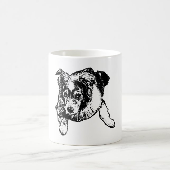 Australian Shepherd Mug – Loyal & Watchful (Center)