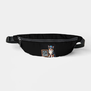 Australian Shepherd My Dog Thinks I'm Cool For Dog Bum Bags