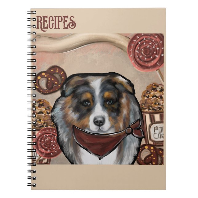  AUSTRALIAN SHEPHERD NOTEBOOK (Front)