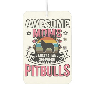Australian Shepherd Pet Lover Vintage Dog Shirt De Car Air Freshener