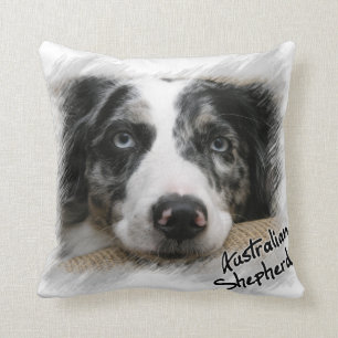 Australian Shepherd Pillow