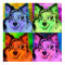 Australian Shepherd Pop Art