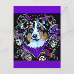 AUSTRALIAN SHEPHERD POSTCARD