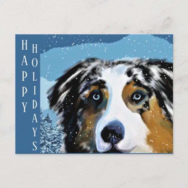 AUSTRALIAN SHEPHERD   POSTCARD (Front)
