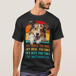 Australian Shepherd Puppy or Aussie Sheep Dog Mom T-Shirt