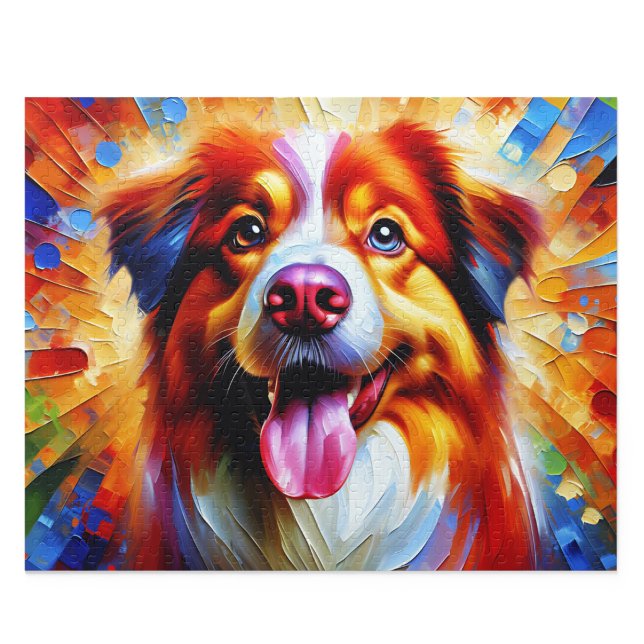 Australian Shepherd Puzzle: Red Aussie Jigsaw Puzzle (Australian Shepherd Puzzle: Red Aussie Jigsaw)