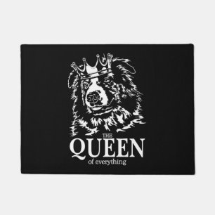 Australian Shepherd Queen Everything dog mum Doormat