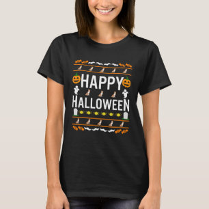 Australian Shepherd Red Merle Halloween Lazy Ugly  T-Shirt
