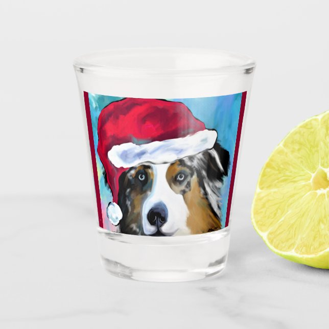 Australian Shepherd    Shot Glass (Front)