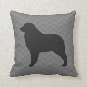 Australian Shepherd Silhouette Cushion