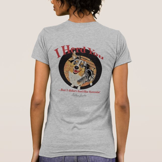 Australian Shepherd T-shirt (Back)