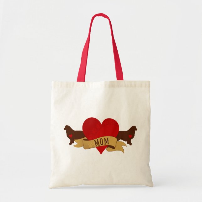 Australian Shepherd [Tattoo style] Tote Bag (Front)