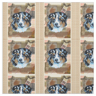 AUSTRALIAN SHEPHERD - THANKSGIVING FABRIC