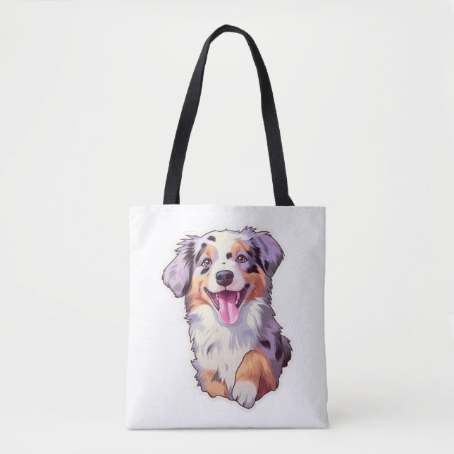 Australian Shepherd    Tote Bag (Front)