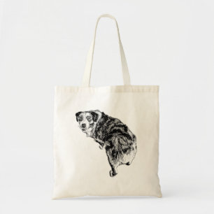 Australian Shepherd Tote – Over-the-Shoulder Pose Bag