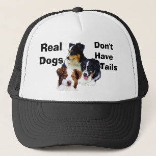 Australian shepherd trucker hat