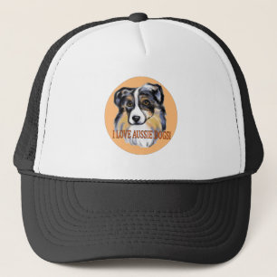 AUSTRALIAN SHEPHERD TRUCKER HAT